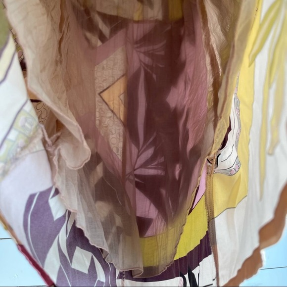 Johnny Was Elora Printed Silk-Blend Dress - Picture 6 of 7